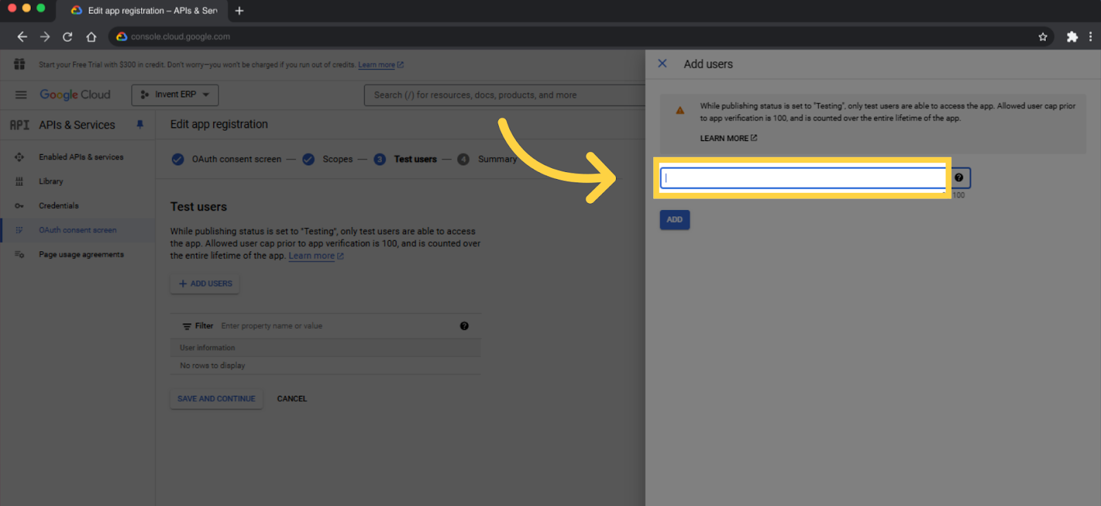الخطوة 19 - Google OAuth