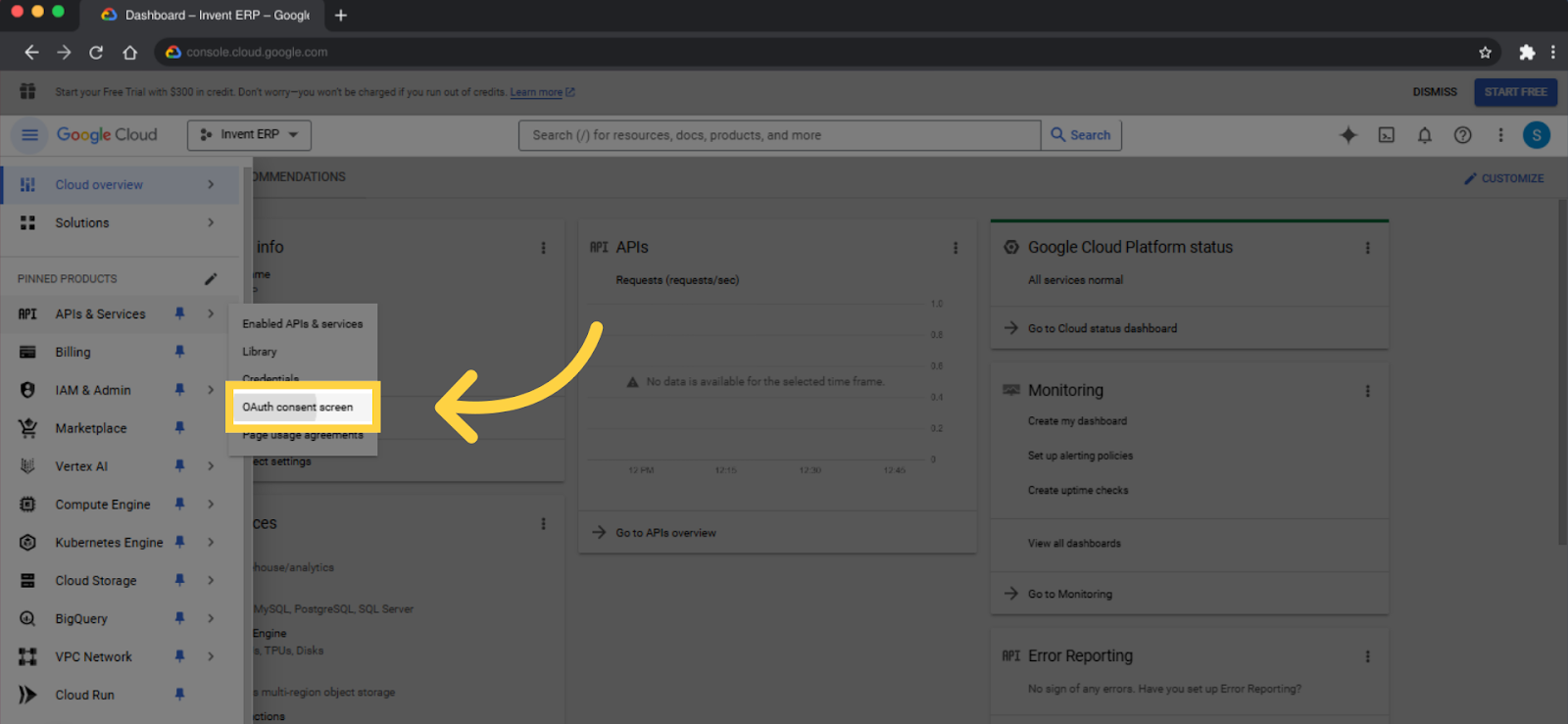 الخطوة 8 - Google OAuth