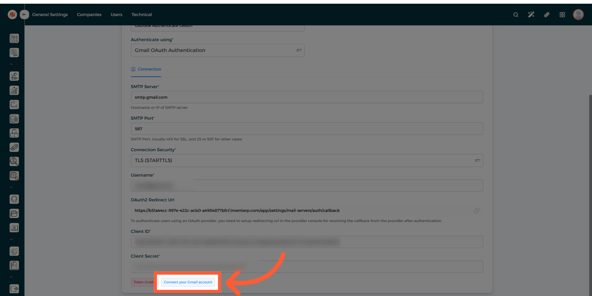 الخطوة 51 - Outlook OAuth
